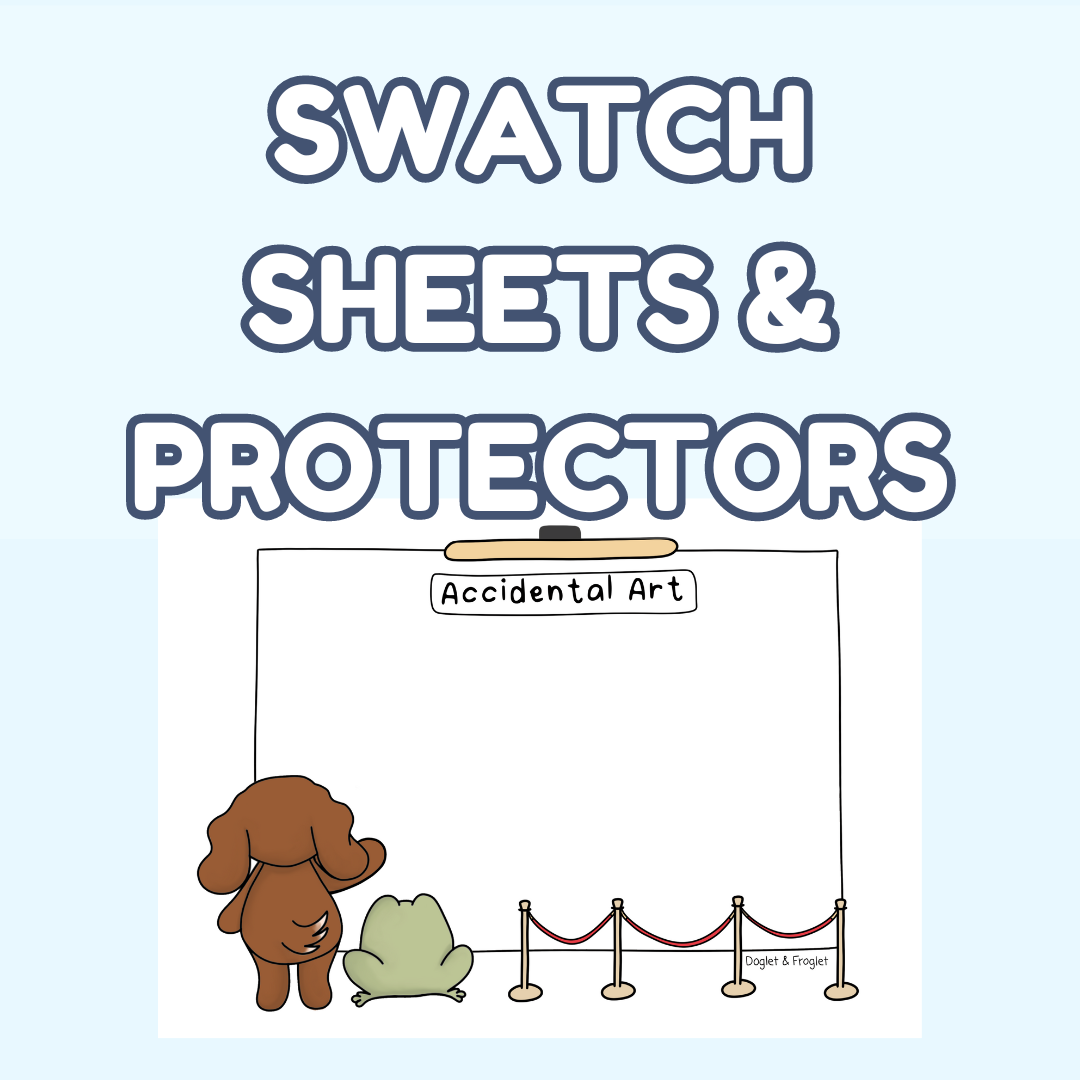 Swatch Sheets & Page Protectors